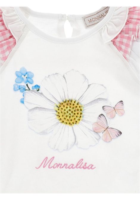 T-shirt con stampa MONNALISA KIDS | 39G605 70020099